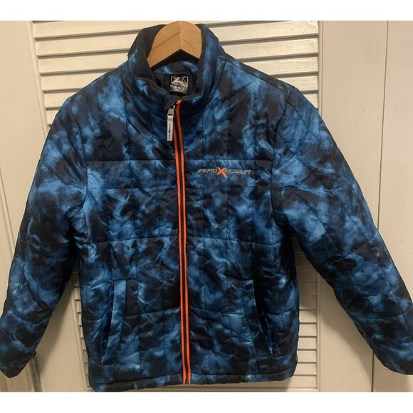 Zero Xposur Snowboard Ski Zip Up Jacket Sz M Youth (10-12) - Picture 1 of 7